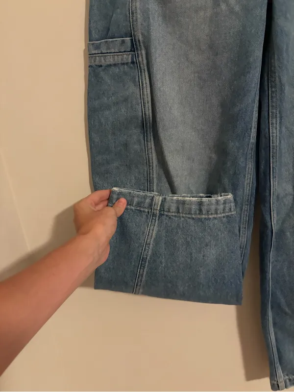 Pistola Denim Cargo Barrel Jeans size 24 (25/26) - Image 4