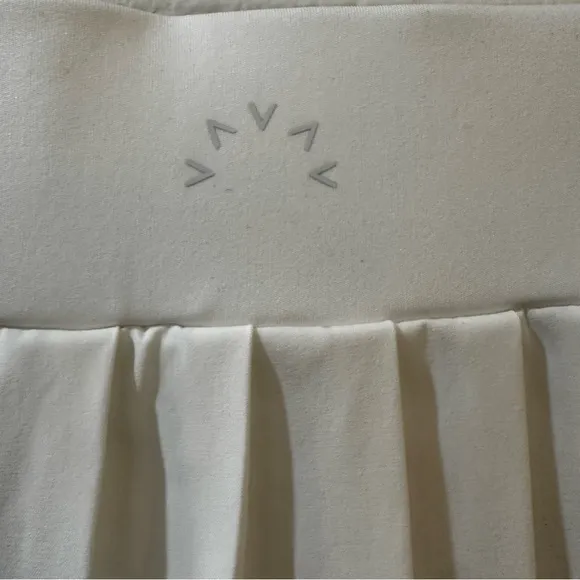 Varley Melody White Pleated Skort Tennis‎ Skirt Size XS - Image 12