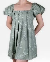 Altar'd State Puff Sleeve Mini Dress - Image 3