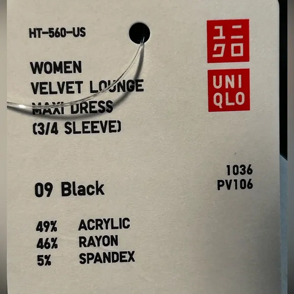 Uniqlo Black dress - Image 7