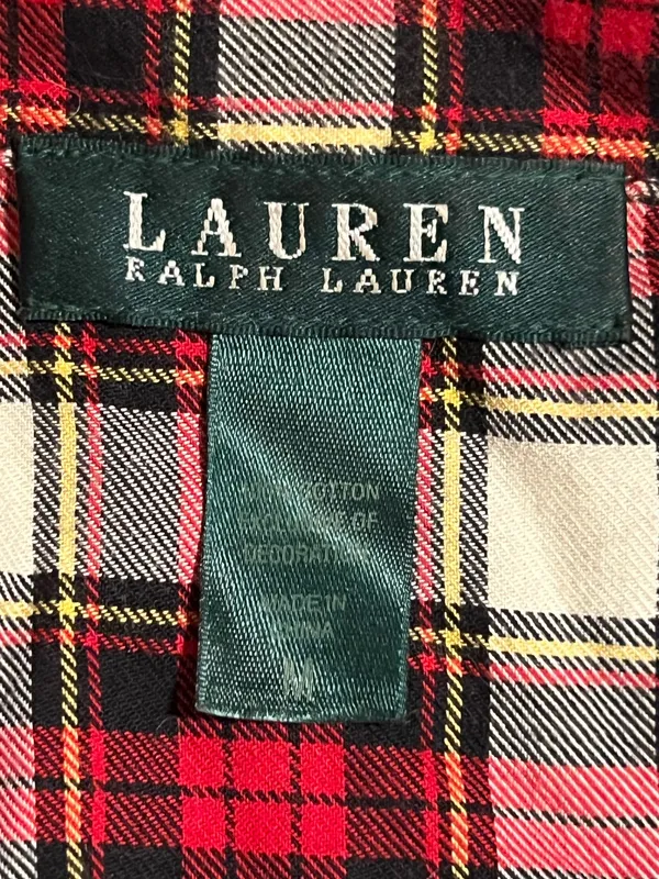 Womens medium Lauren Ralph Lauren long sleeve sleep shirt-embroidered crest - Image 10