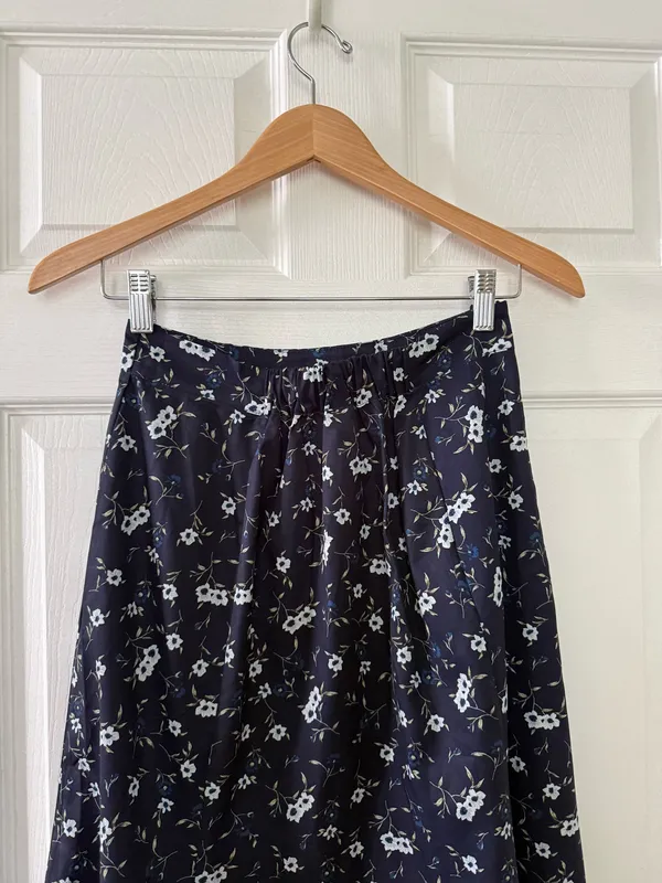 Allegra K Floral Midi Skirt - Image 10