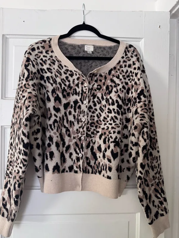 Target A New Day Leopard Cardigan - Image 2