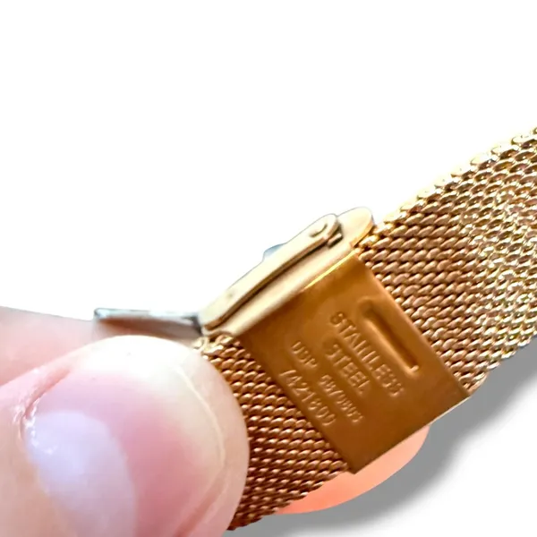 Skagen Karolina Watch Womens Rose Gold Mesh White Dial SKW2688 38mm NWT - Image 7