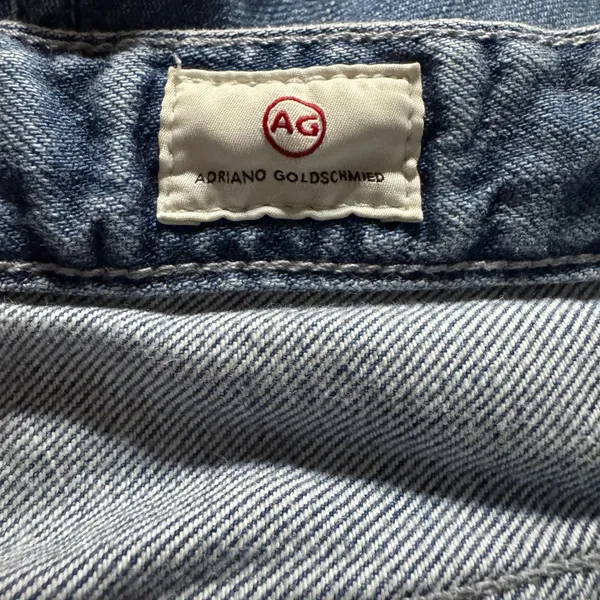 AG Adriano Goldschmied Alexis Straight‎ High Rise Vintage Fit Jeans Blue Size 30 - Image 6
