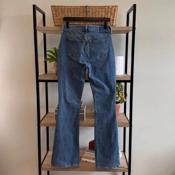 NWT Abercrombie & Fitch The Bootcut Mid Rise Curve Love Jeans, 26 - Image 5