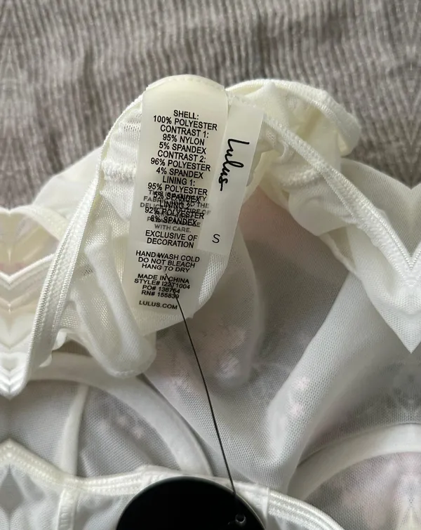 Lulus Embroidered Bustier Bodysuit - Image 3
