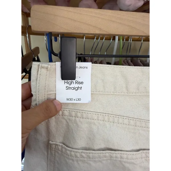 Calvin Klein Jeans High Rise‎ Carpenter Straight Jeans W30 x L30 - Image 12