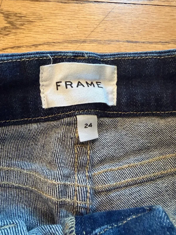 Frame Jeans Le Mini Boot Habana Blue - Image 5