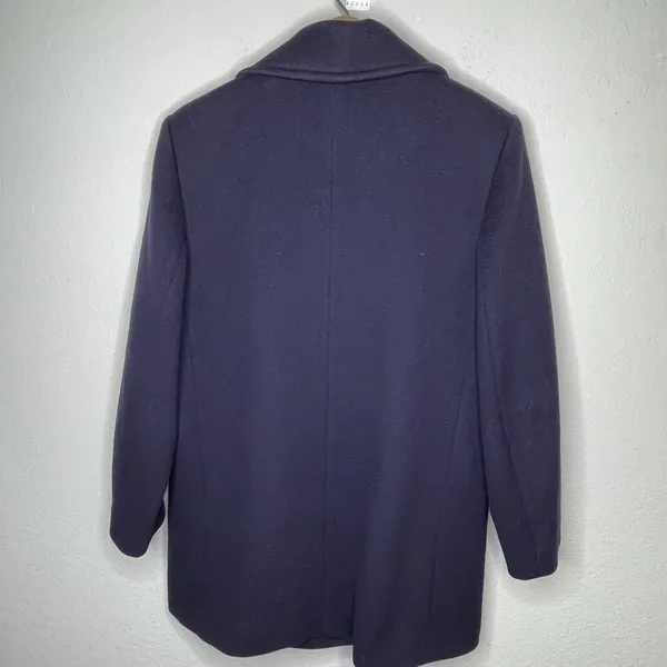 Talbot's Navy‎ Wool Coat - Image 3