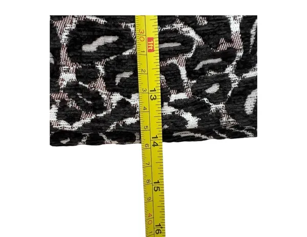 Maeve NWT Anthropologie Belted Micro Mini Skirt Sz S Animal Print Jacquard Low Rise - Image 11