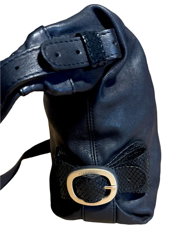 See By Chloe Black Leather Slouchy Shoulder Bag - Image 7