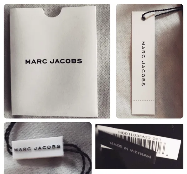 Marc Jacobs Black Leather Small Tote - Image 15