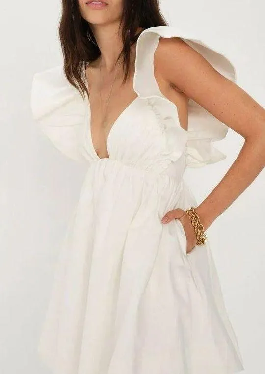 Sky to Moon White Dress - Image 2