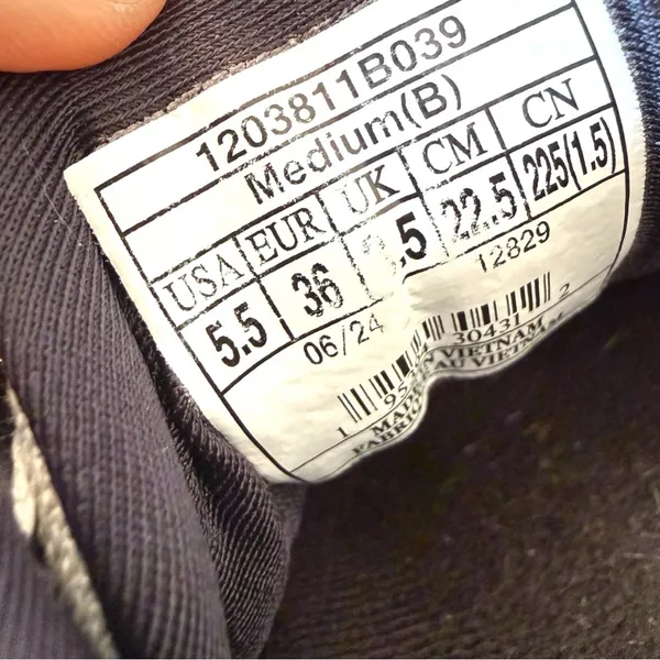Brooks Adrenaline GTS 23 Shoes Womens 5.5 Gray Black Running Sneakers Support - Image 8
