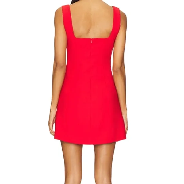 Superdown Aneira Mini Dress in Red, Size M - Image 2