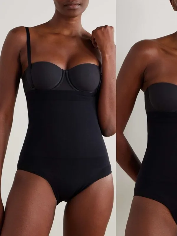 Skims core control high waisted brief with straps NWOT size M - Image 2
