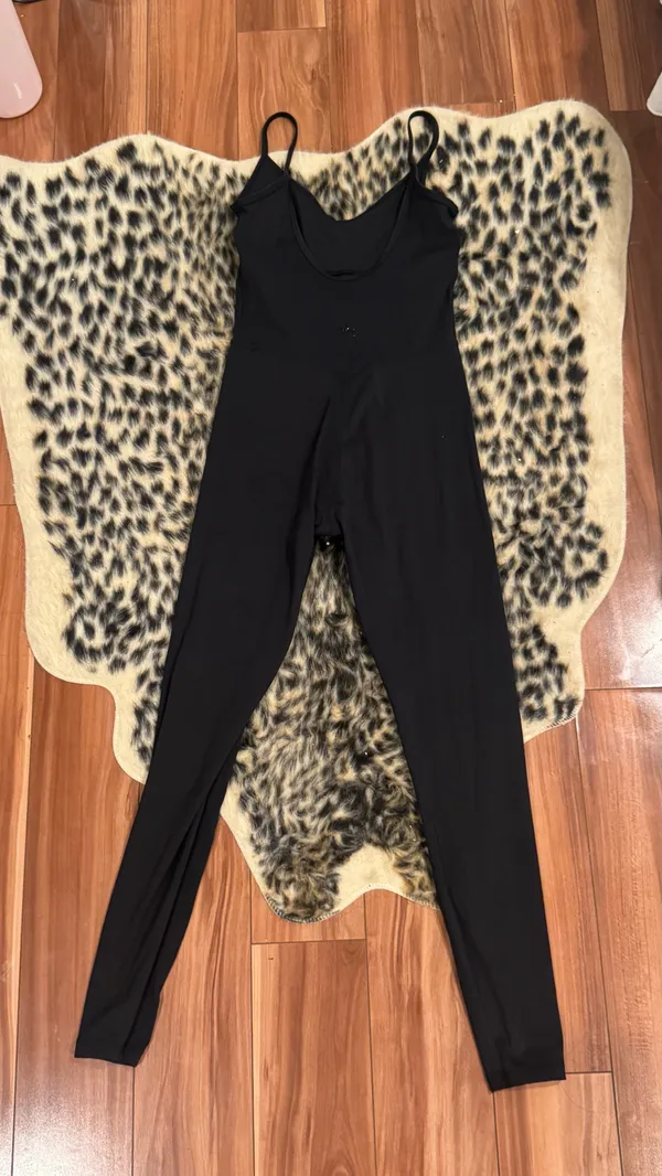 Black athletic jumpsuit - Image 2
