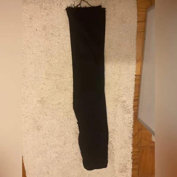 Zara Classic Black Women's Jeans size 24 waist 27 length - Image 11