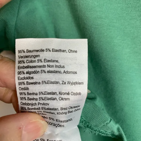 Cotton On Green Crop Top T Shirt Sz Large - Image 7