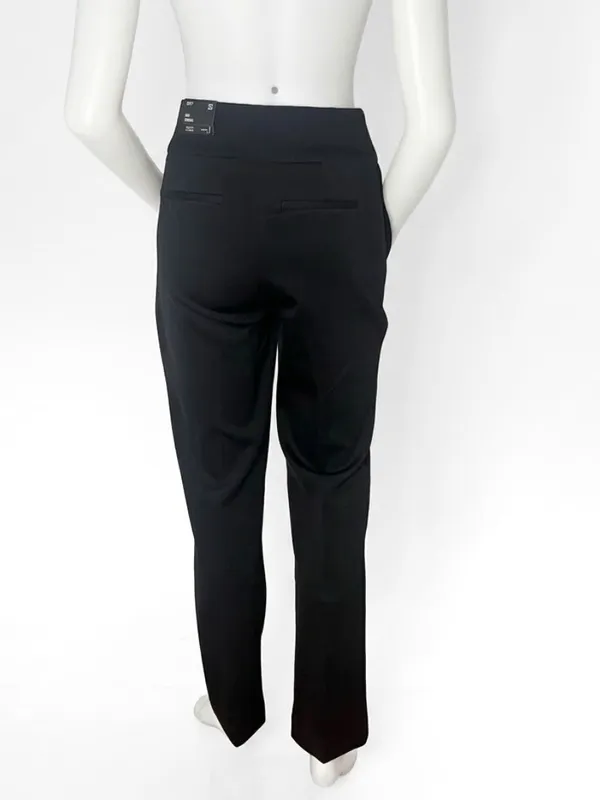 EXPRESS Black Pants Curvy Boot High Rise Double Knit Stretch Size XS NEW NWT - Image 3