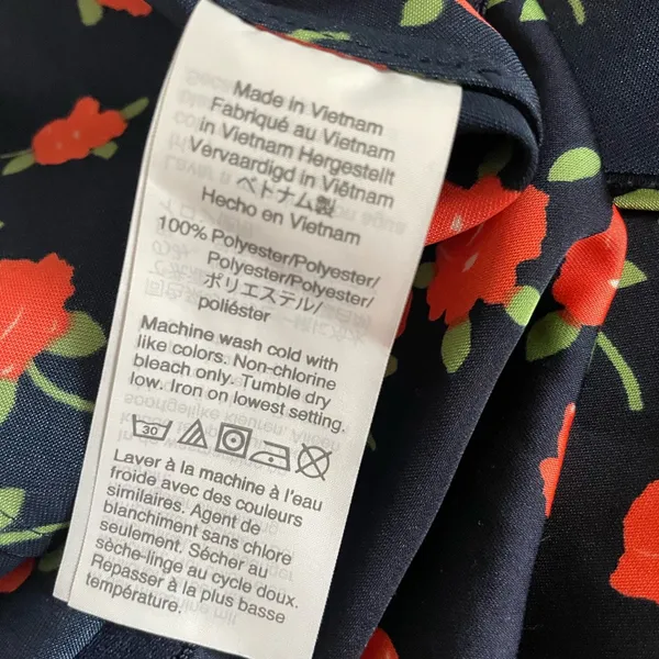 J.Crew Pull-On Slip Skirt in Poppy Fields Floral Midi - Image 8