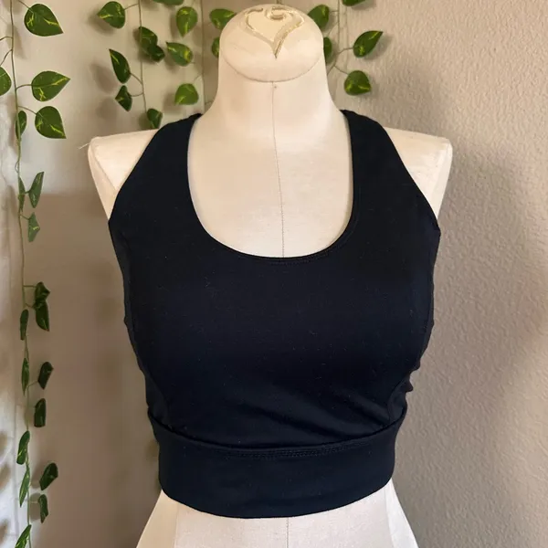 Free People Movement athletic black Sports Bra Size Medium - Image 2