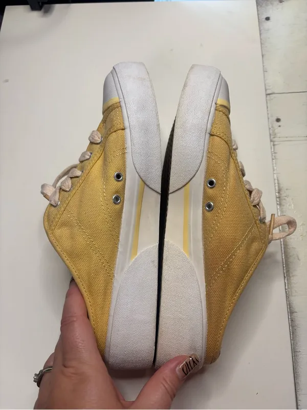 Nike Hermosa Canvas Mule Slip On Shoes Womens Size 10 Yellow Y2K Vintage - Image 7