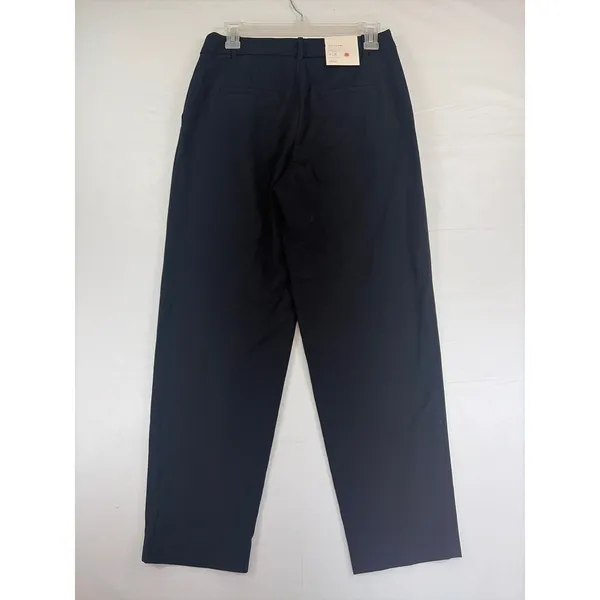 A New Day Womens High Rise Ankle Pants Black Size 4R Slightly Fitted Stretch - Image 9