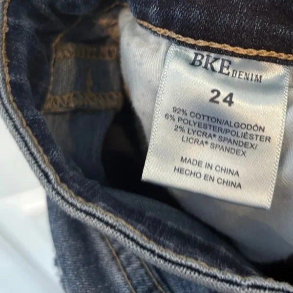 BKE‎ Payton Universal Fit Mid Rise Ankle Tall Jeans Size 24 - Image 6