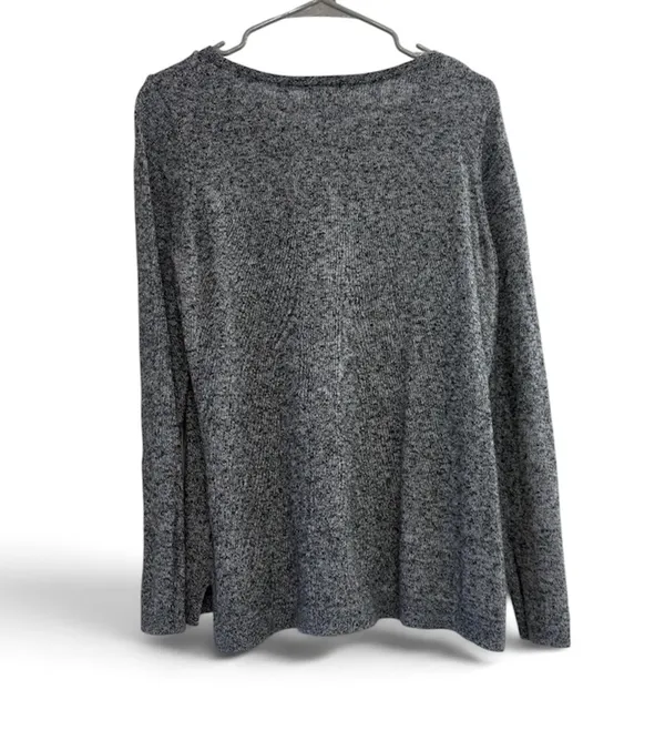 Women's Old Navy Marled Crew Neck Sweater, Size Large - Image 2