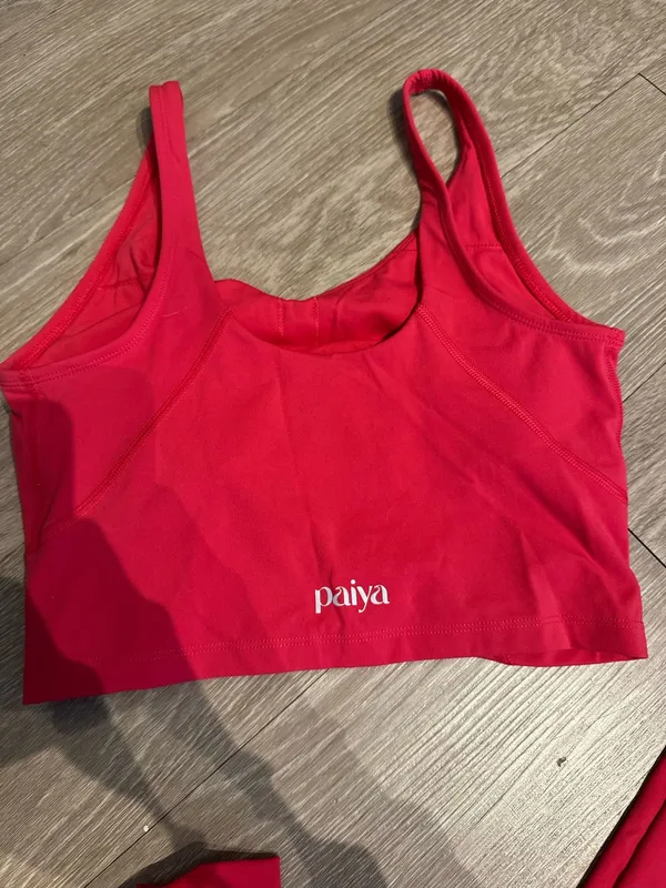 paiya red workout set Size 6 - Image 2