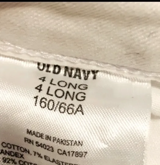 Old Navy Rock Star White Jeans - Image 6