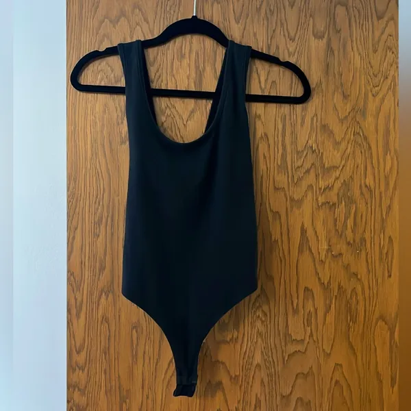 ASOS black scoop neck bodysuit Size 8 - Image 3