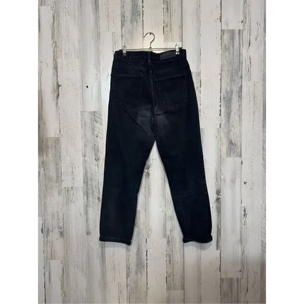 Nasty Gal collection black mom super high rise jeans size 6 - Image 12
