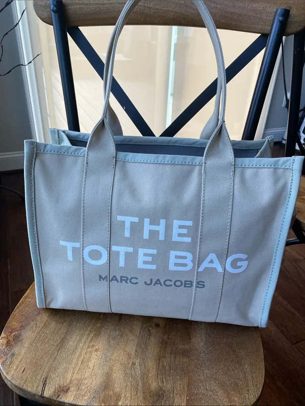 Marc Jacobs The Tote Bag Color-block Large Tote Bag - Beige Multi - Image 4