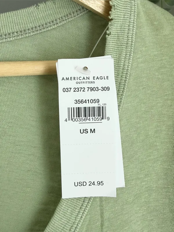 NWT American Eagle Relaxed Scoopneck Tee Shirt - Image 3