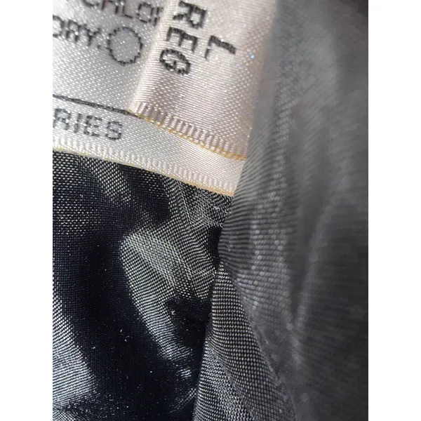 Towne from London Fog Black Hooded Parka Jacket Large Regular Full Zip Coat - Image 6