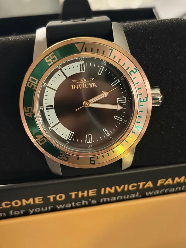 Invicta Specialty Compass Mens Friends & Family Limited Edition Gold Plated - Image 2
