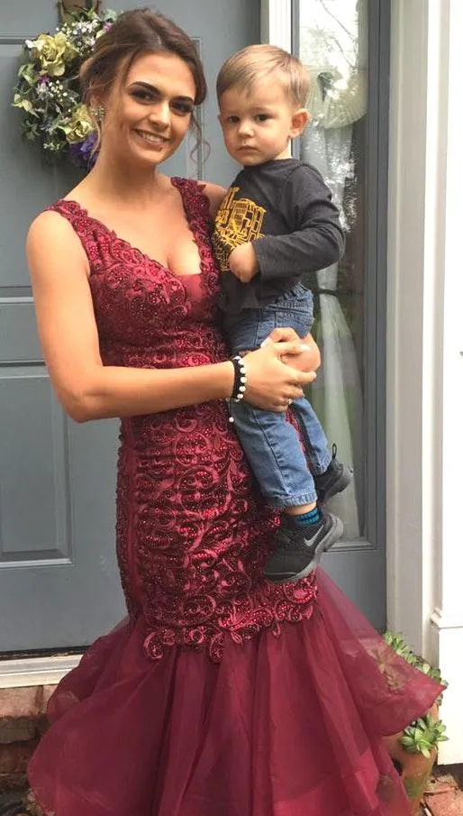 Prom Dress Size 2 - Image 3