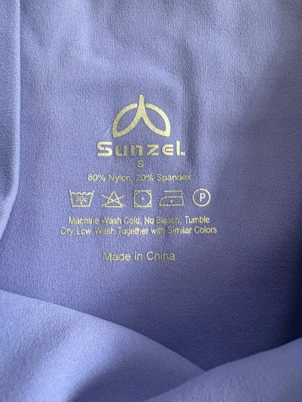 Crossover Sunzel flare leggings Purple - Image 3