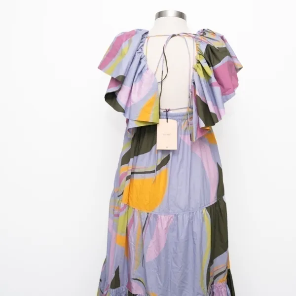 La Ligne Stella Cotton Maxi Dress Large‎ - Image 11