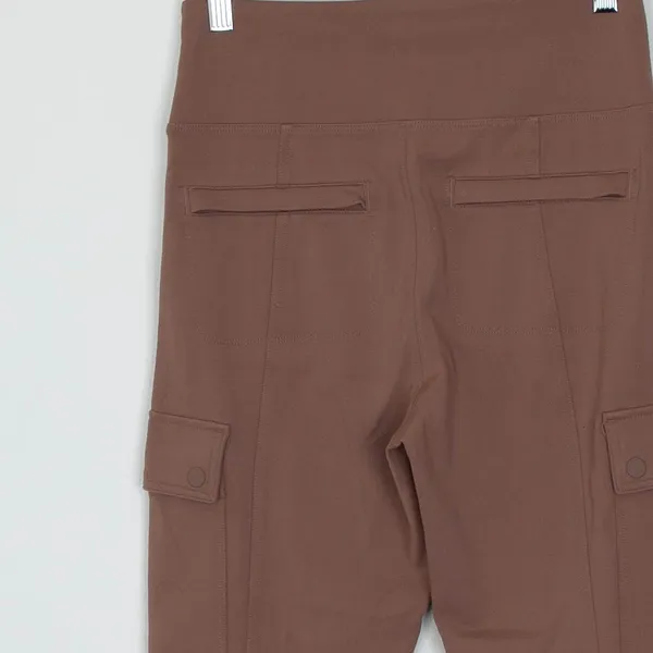 Athleta Delancey Straight Cargo Pant Womens XS‎ Brown High Rise Trousers Stretch - Image 10