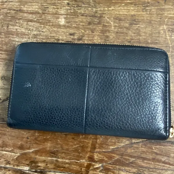 Tory Burch‎ black leather wallet - Image 2