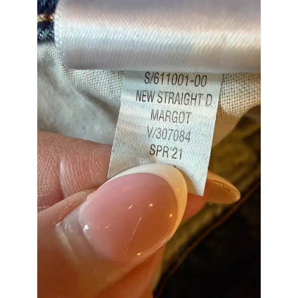 Old Navy OG Straight Jeans Women 18 Blue NWT High Rise Secret Slim Pockets Denim - Image 11