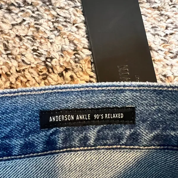 EDWIN Anderson Ankle 90s‎ Relaxed Fit Women Jeans Size 27 Medium Wash Denim - Image 3