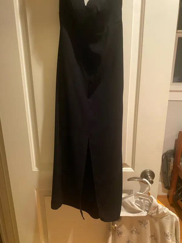 Zara MIDI DRESS WITH GOLD APPLIQUÉ - Image 7