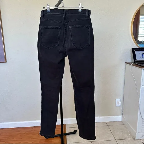 Reformation Hendrix High Rise Denim size‎ 27 black - Image 5