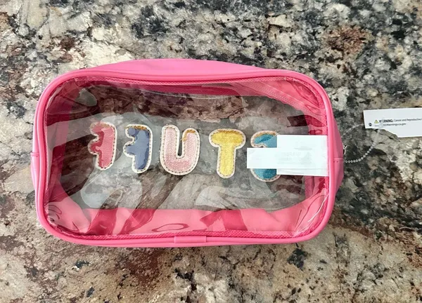 Trendy “Stuff” Multipurpose Zipper Pouch - Image 2