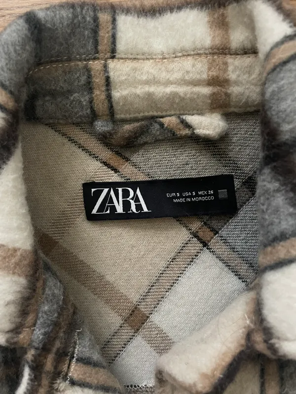 Zara Plaid Jacket - Image 2
